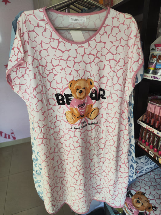 Camisón Oso marrón