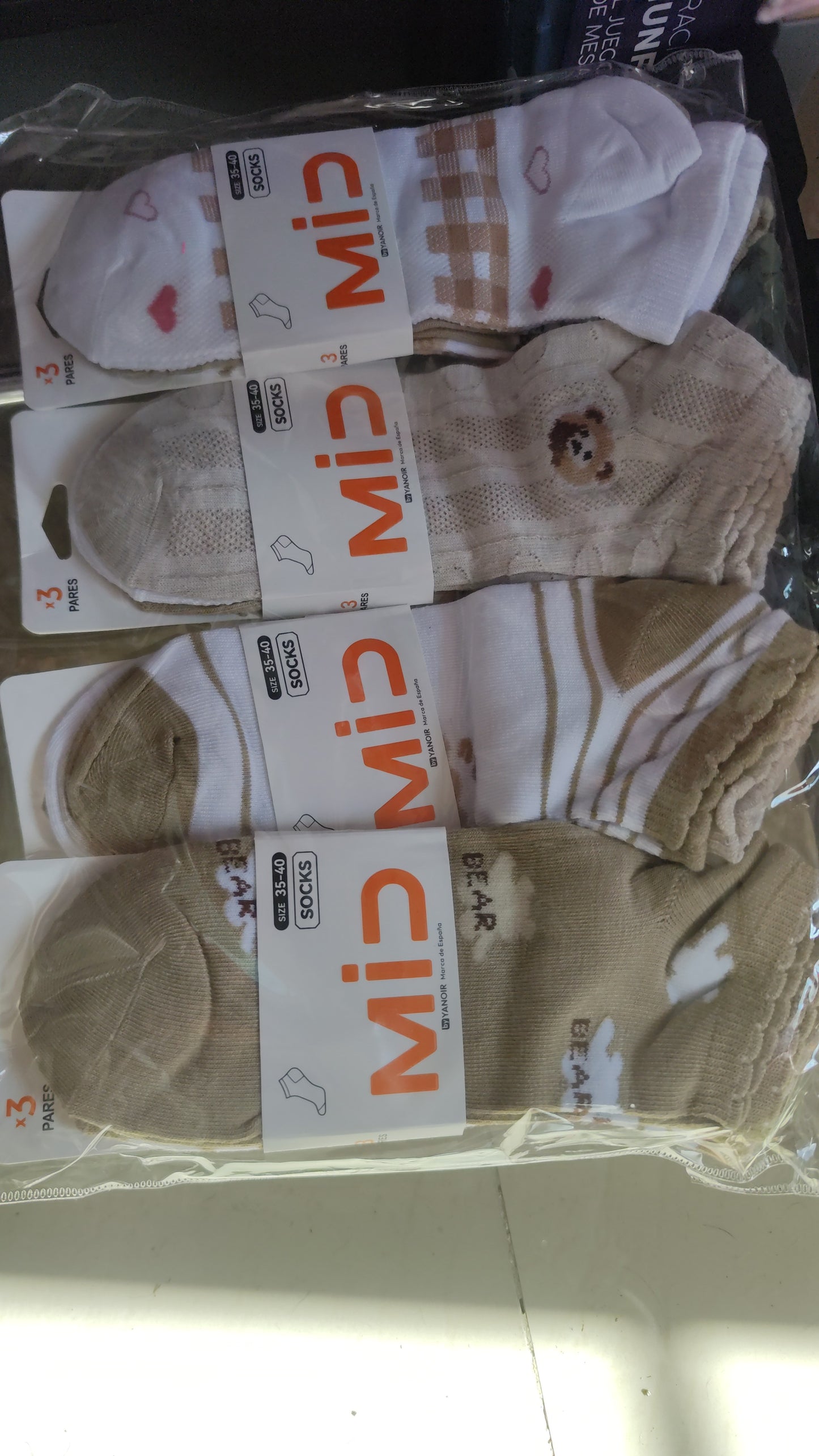 Calcetines Oso